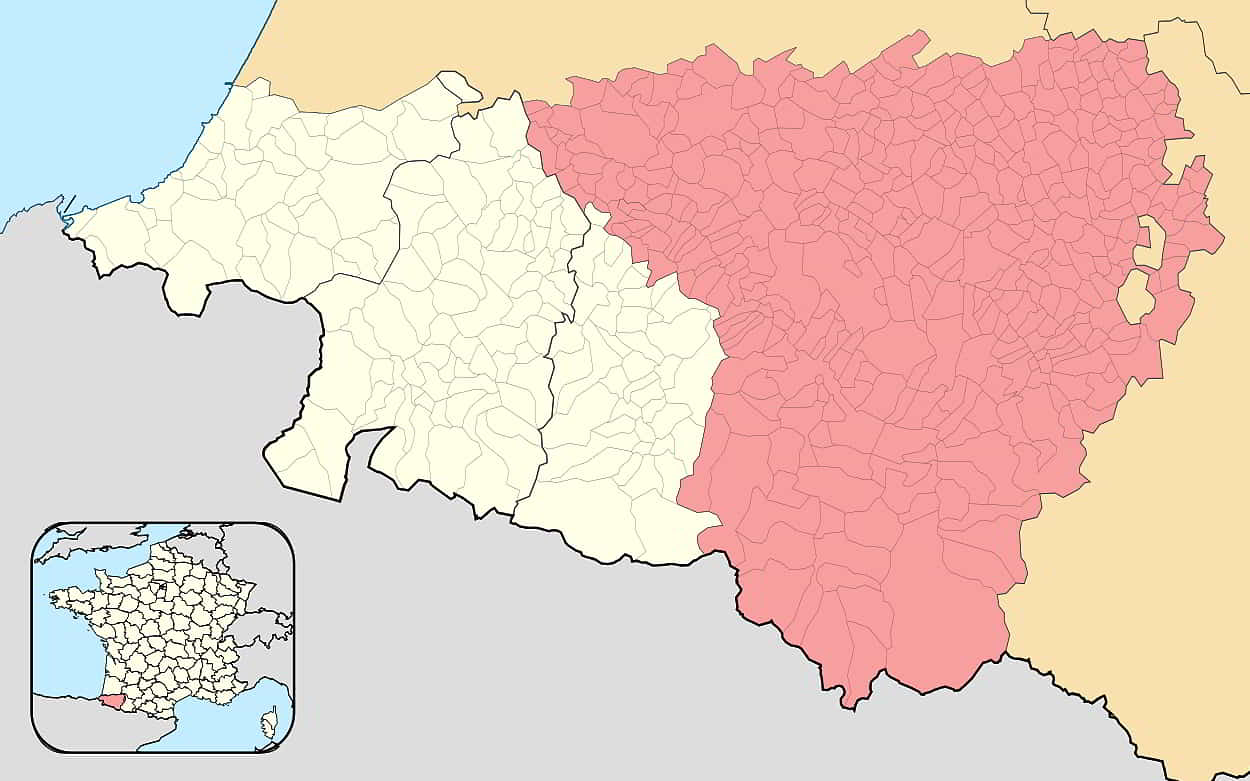 Bearn-Pirineos_Atlánticos De regio van Béarn (Bron: Wikipedia)