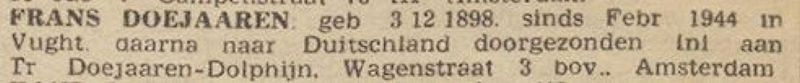 Bron: Delpher, De Waarheid, 22-06-1945