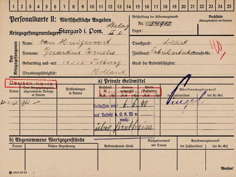 Documenten en dossiers uit de Tweede Wereldoorlog inzien