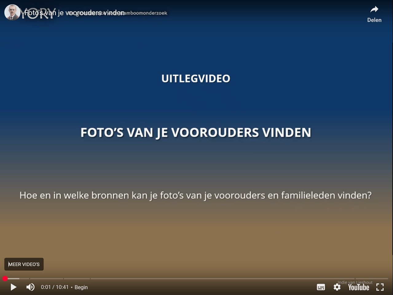 Uitlegvideo | Foto’s van je voorouders vinden