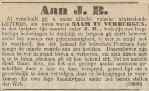 Berichten uit de oude kranten op Yory