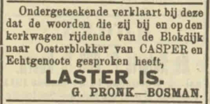 Berichten uit de oude kranten op Yory