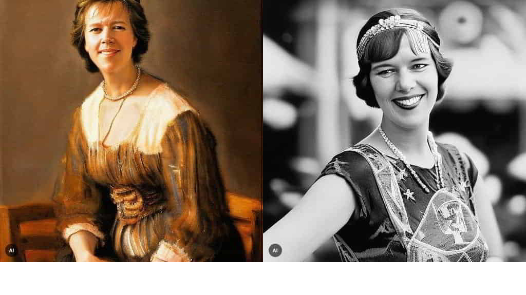 Portret van Rembrandt + Jaren '20 - Mooie foto's, maar linkerfoto mist deel van het hoofd