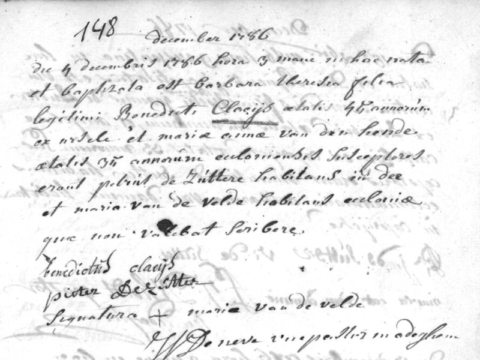 Een handtekening onthult veel over je voorouders