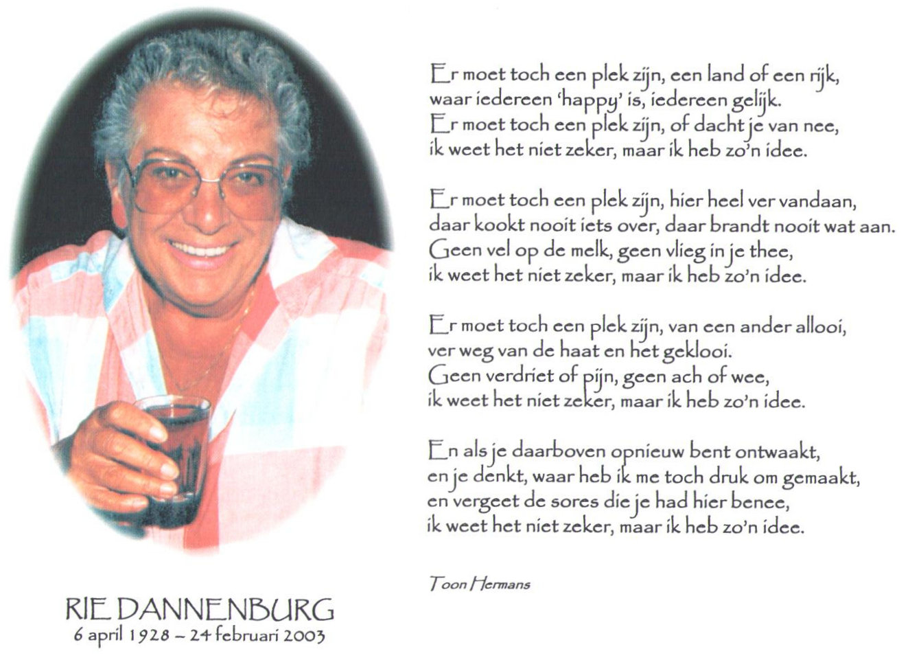 De eigenwijze ballonnen van mijn moeder Rie Dannenburg