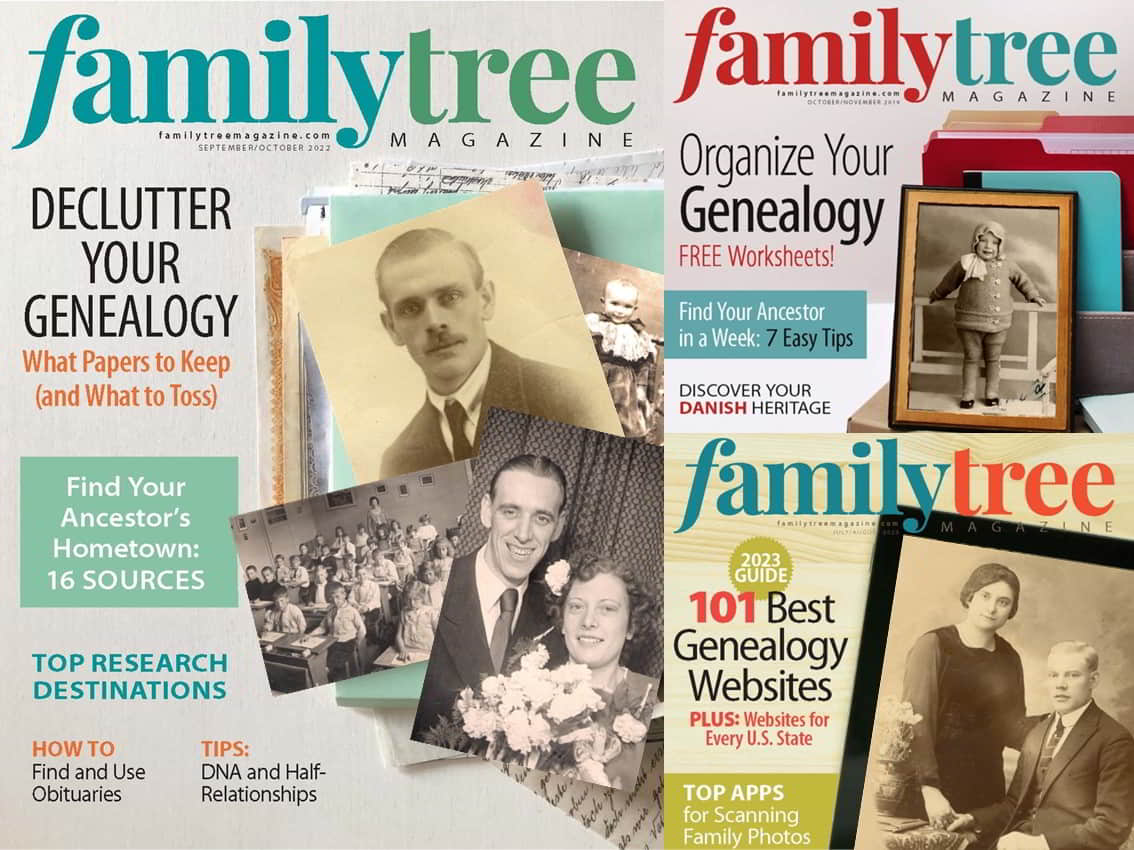 Is het Family Tree Magazine iets voor jou?