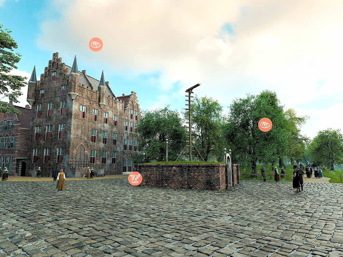 Wandel door het 17e-eeuws Den Haag met de Huygens' tijdmachine