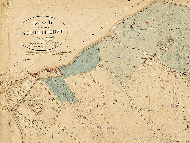 Huizen en stukken grond in het kadaster onderzoeken