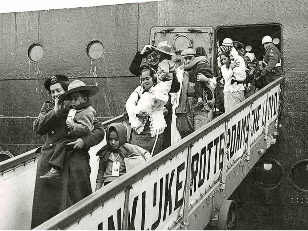 Molukkers die naar Nederland kwamen vanaf 1951