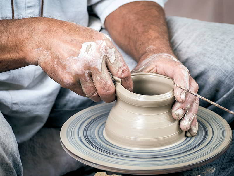 Wat een stelletje pottenbakkers