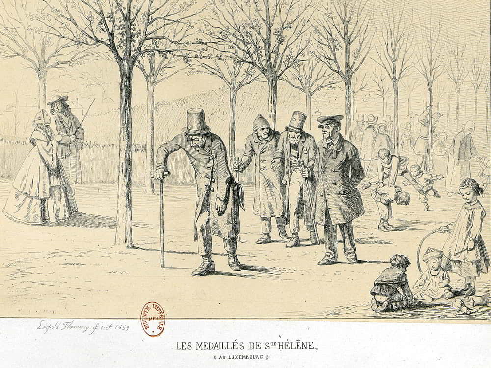 Zoek naar de soldaten die de Sint-Helenamedaille hebben ontvangen