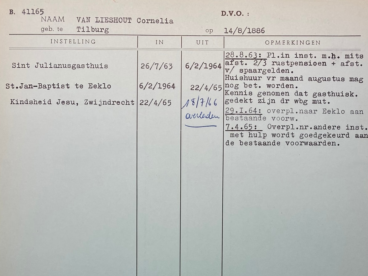 De sociale dossiers van het OCMW van de minderbedeelden