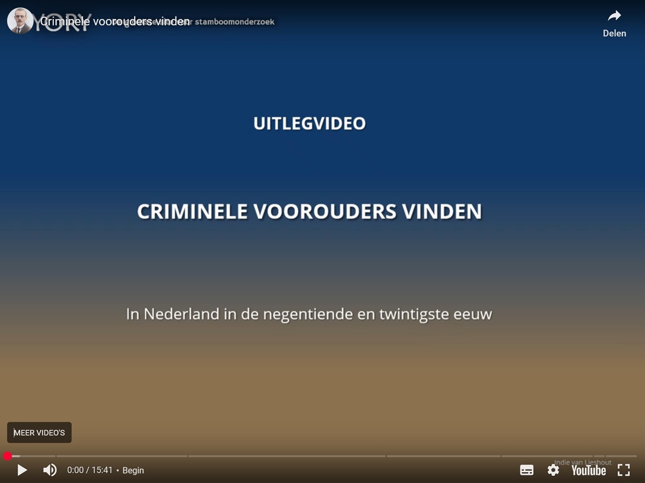 Uitlegvideo | Criminele voorouders vinden