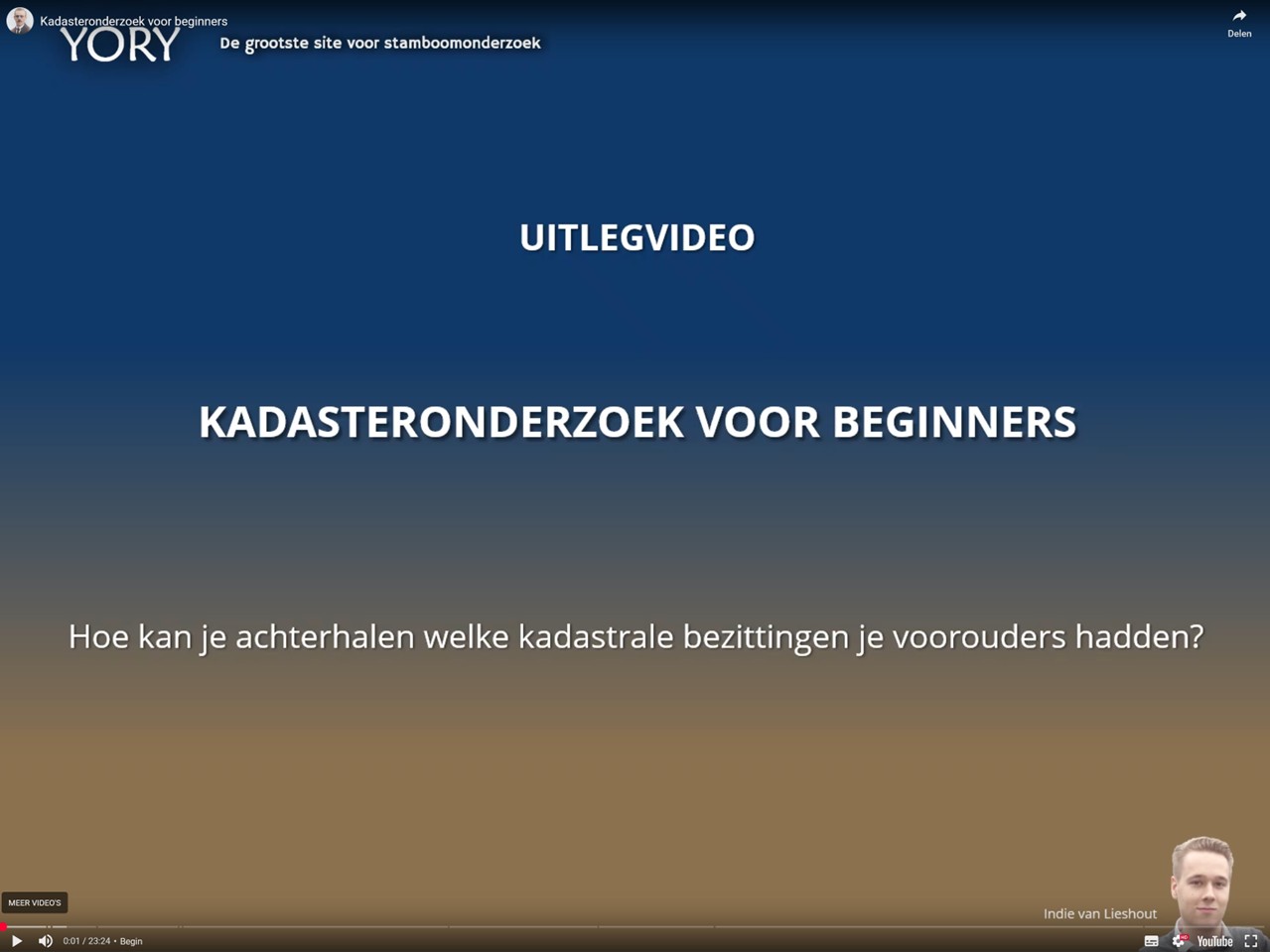Uitlegvideo | Kadasteronderzoek voor beginners