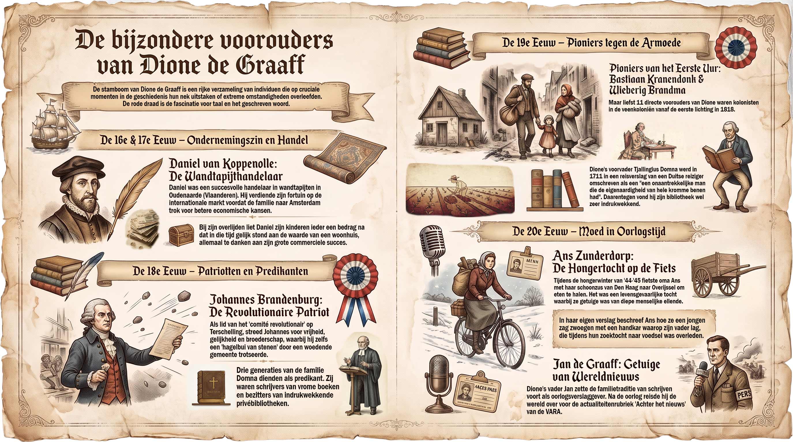 Verborgen Verleden voorouders Dione de Graaff