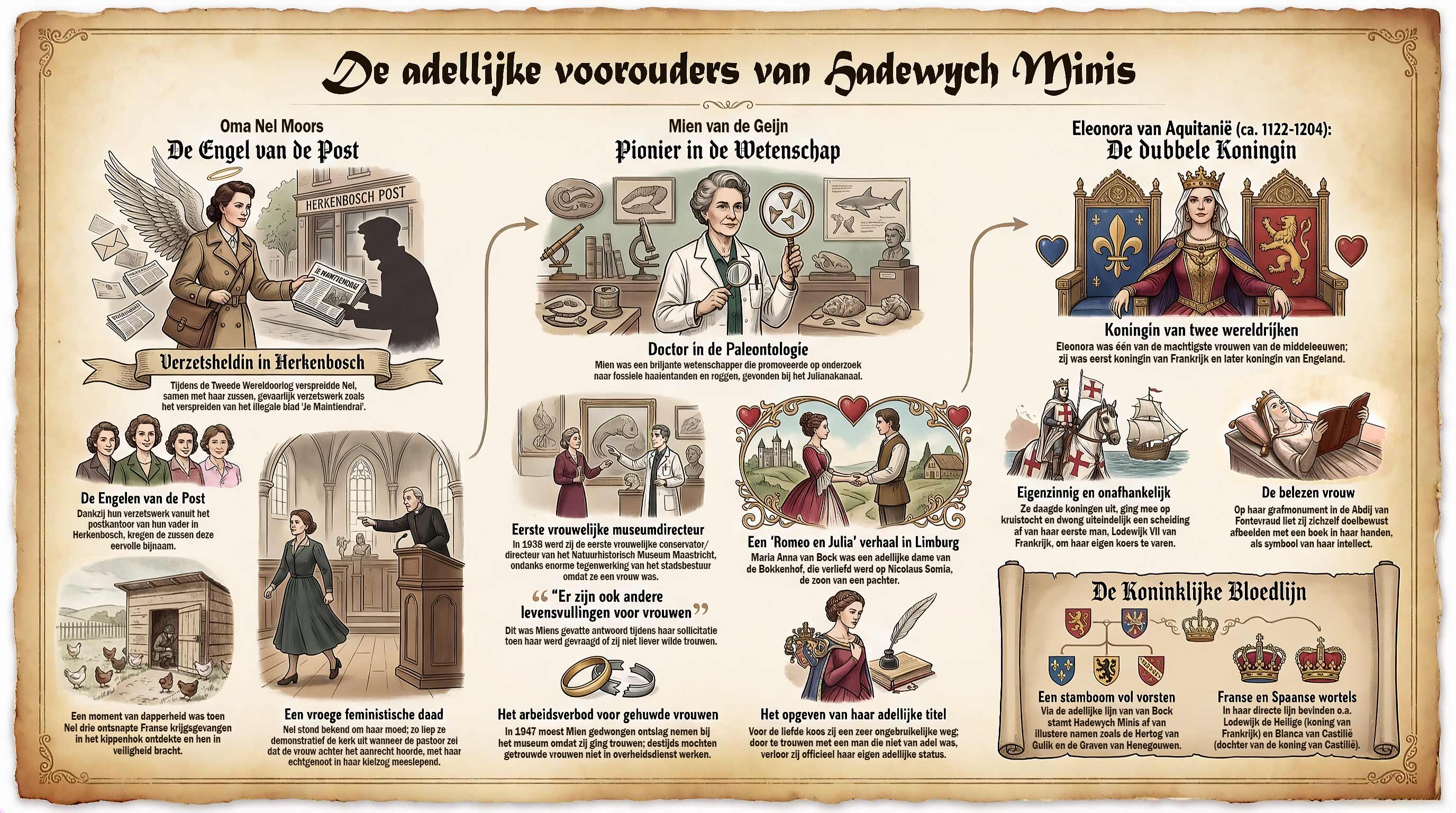 Verborgen Verleden voorouders Hadewych Minis