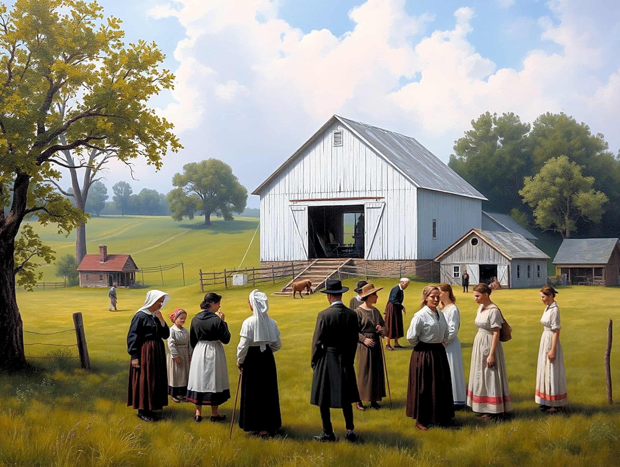 Voorouders bij religieuze groep