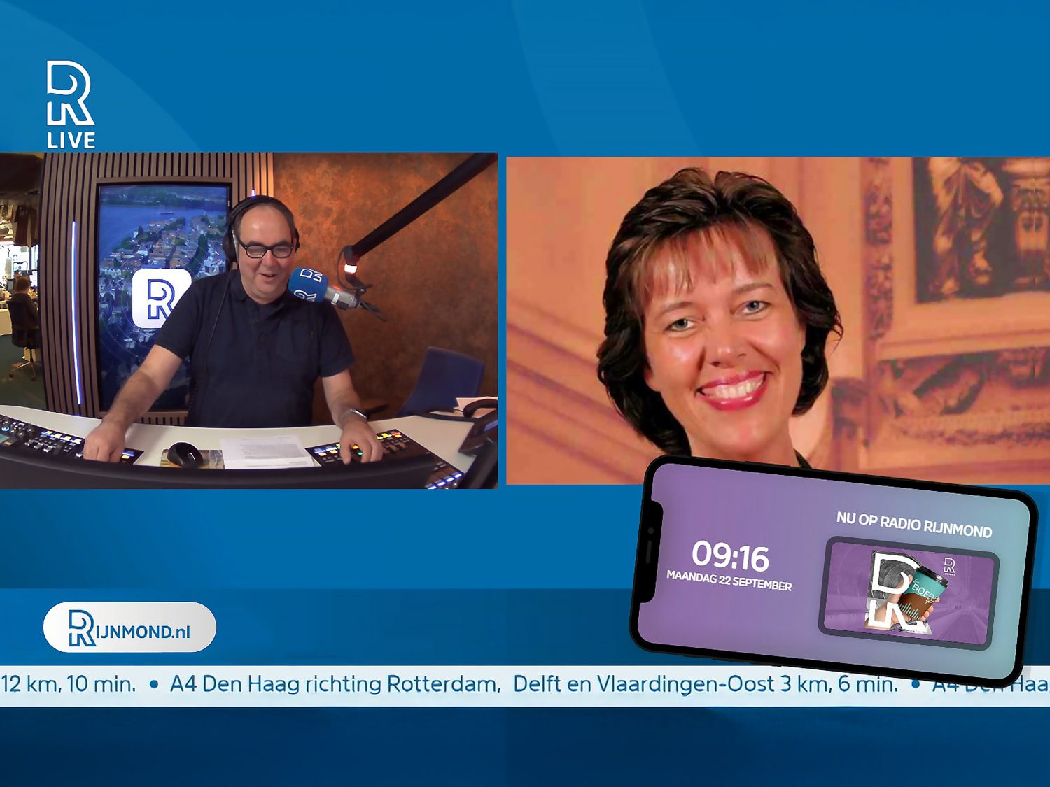 TV Rijnmond - interview Ruud de Boer met Yolanda Lippens over stamboomonderzoek